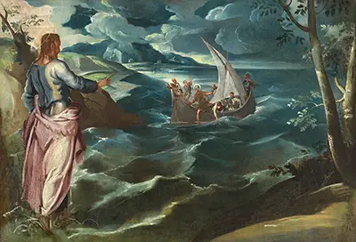 Christ at the Sea of Galilee Tintoretto